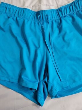 Nike Women's Attack Blue Dri-FIT Athletic Shorts - 5"